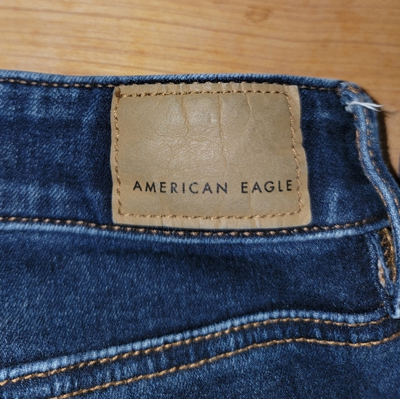 AE Dream High-Waisted Jegging, Size 2, Distressed - Picture 8 of 12